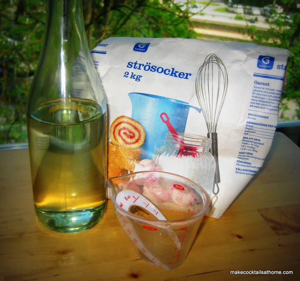 Make Sugar Syrup at Home